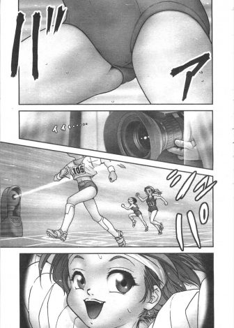 【エロ漫画】JKにして陸上の日本記録をだした少女が実は研究者だった母親に体を改造されていて、助手だった怪しい男に体を操られ身体検査と称して処女を奪われる！